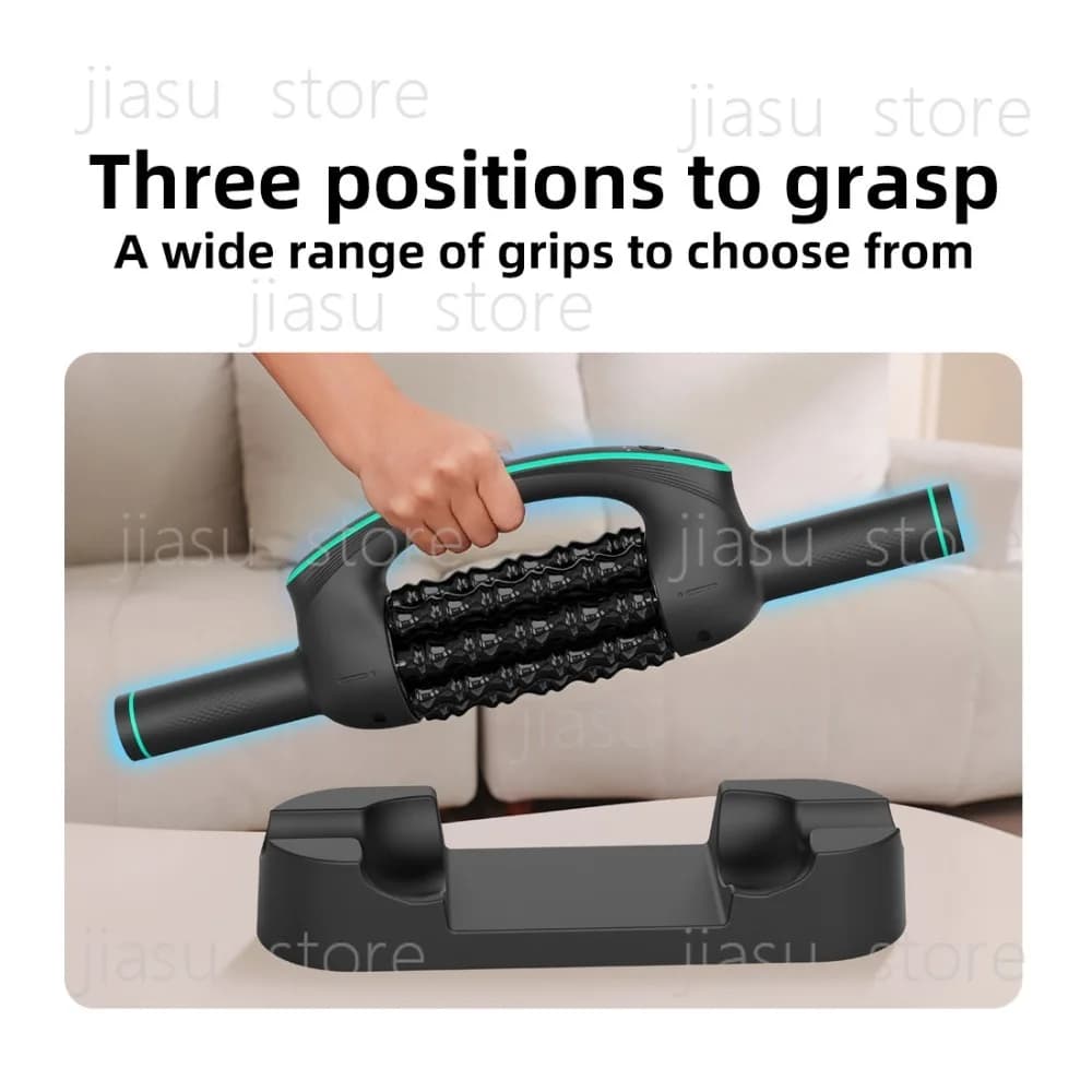 New full body muscle electric roller massager rolling roller back plantar leg fascia gun charging