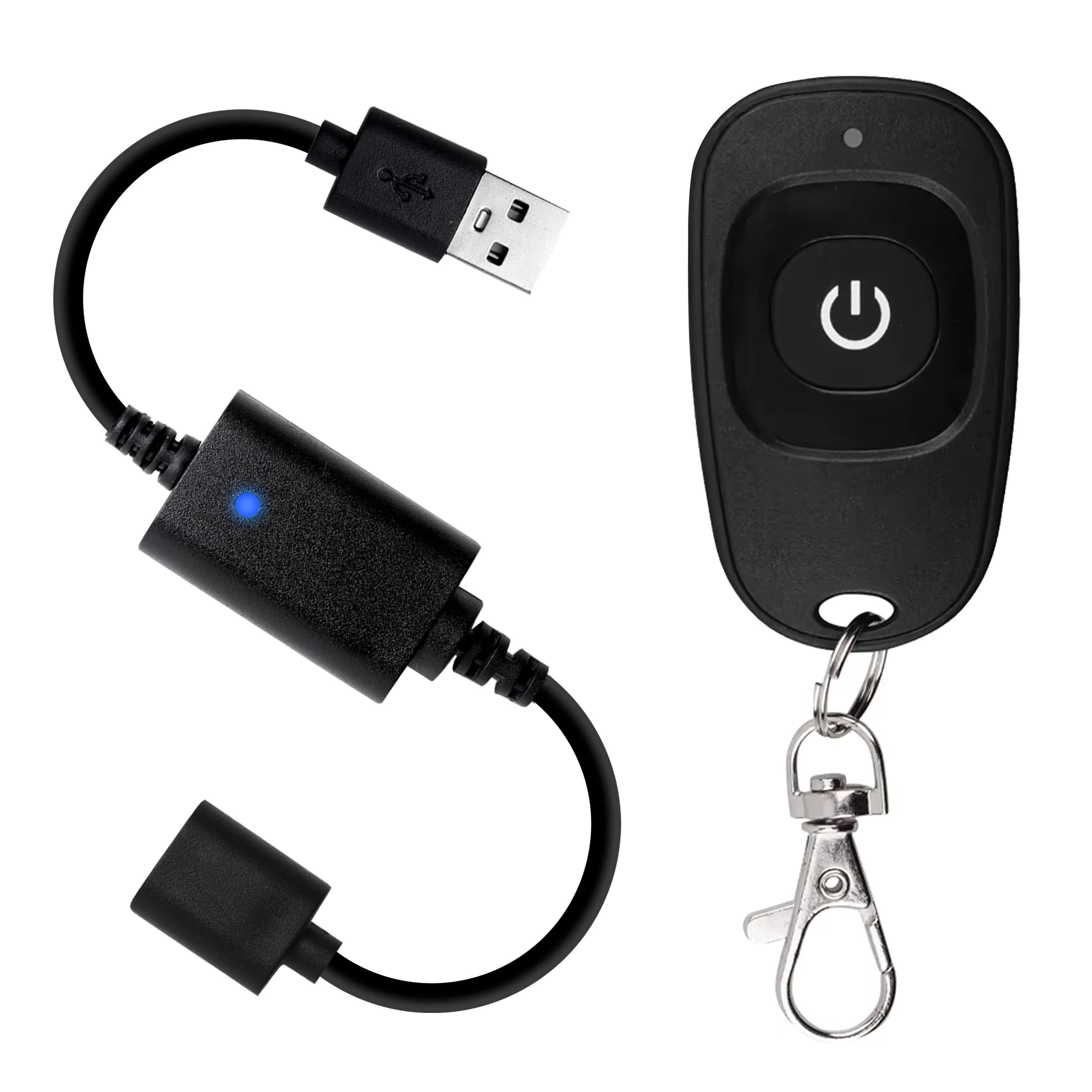 Driver dell'interruttore di telecomando RF wireless USB DC 5V Power ON OFF per ventola della luce della lampada da lettura della striscia luminosa a LED