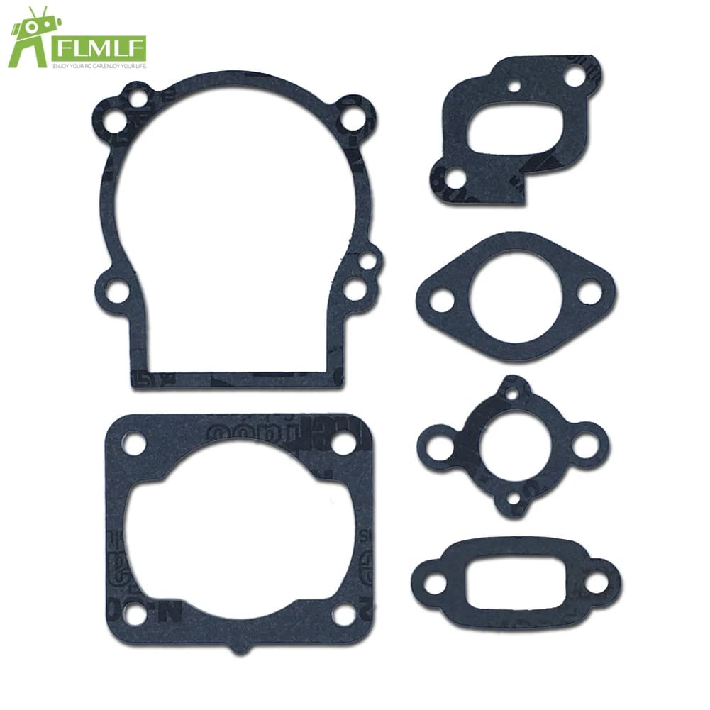 Set guarnizioni motore 23cc 26cc 29cc 30.5cc 32cc 36cc 45cc misura per 1/5 Hpi Rofun Rovan Km Baja Losi FG GoPed RedCat Rc parti giocattolo per auto