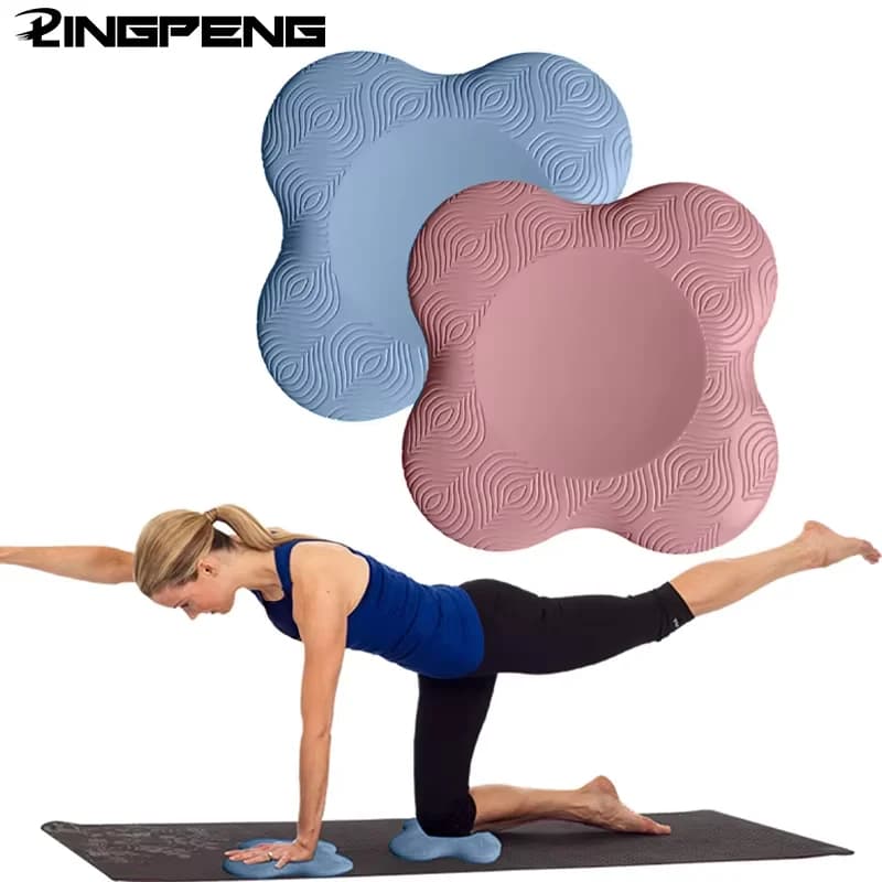 Gymnace Mat Yoga Mat for Flat Support Thickness Knee Pad for Portable Elbow Mat for Yoga Sports Fitness