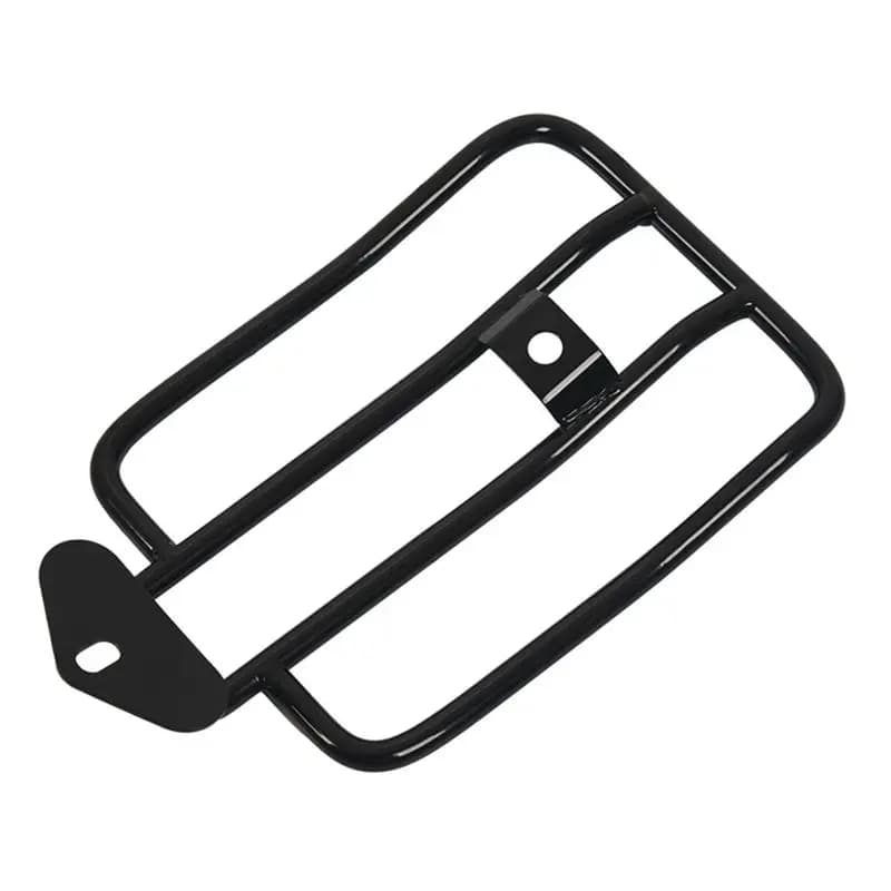 2X Motorcycle Steel Luggage Rack Backrest Rear Fender For -Davidson Sportster Xl 883 Xl1200 X48 (Black)
