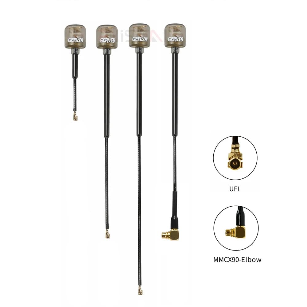 2PCS GEPRC Peano 5.8G Antenna 2.5DBi LHCP / RHCP UFL / MMCX per DJI Caddx Digitale/Analogico FPV Freestyle Droni Parti FAI DA TE