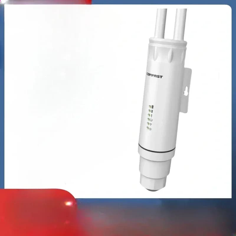 % Un punto di accesso esterno AC1200 ad alta potenza Ripetitore router omnidirezionale 2G e 5G Antenna 2 * 5dBi Stazione base WiFi a lungo raggio Ampli
