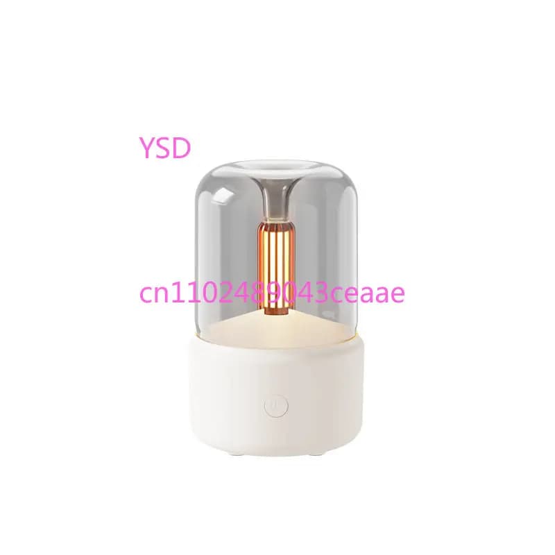 Umidificatore per aromaterapia a lume di candela Home Desktop Atmosfera Luce Decorazione da tavolo piccola E-sport Advanced Sense