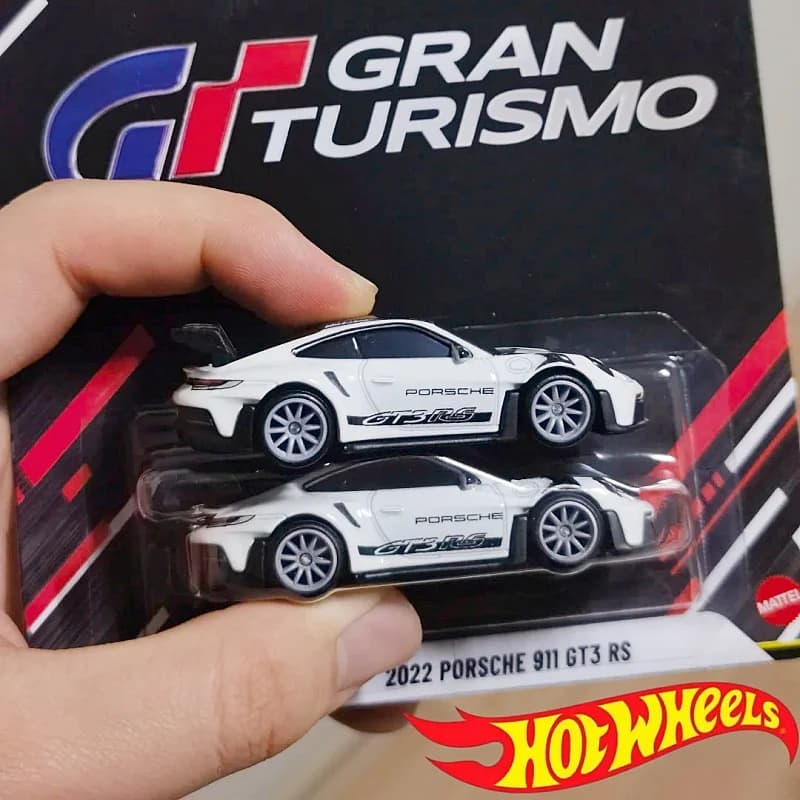 New Hot Wheels Premium 2026 New Pop Culture 2022 Porsche 911 Gt3 Rs Gran Turismo 1:64 Pressofuso Modello di Auto Da Collezione Veicolo Giocattolo
