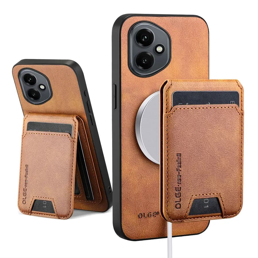 Custodia Portafoglio per Honor 400 Pro (Global) con Supporto Magnetico in Pelle Compatibile con Mag-safe