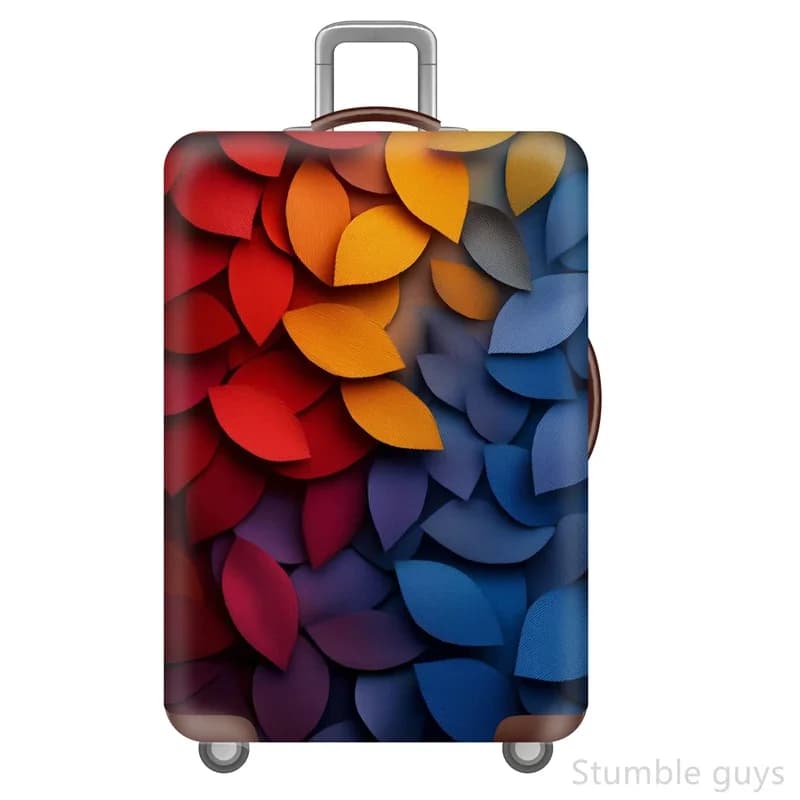 Copertura elastica per bagagli da viaggio, protettiva, antipolvere, antigraffio, robusta, per viaggi in aereo e in auto, da 18 a 32 pollici
