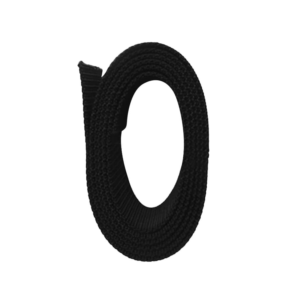 Scuba Diving Weight Belt Webbing 1.5m Black PP Strap Plastic Buckle Gear for Snorkel and Freedive