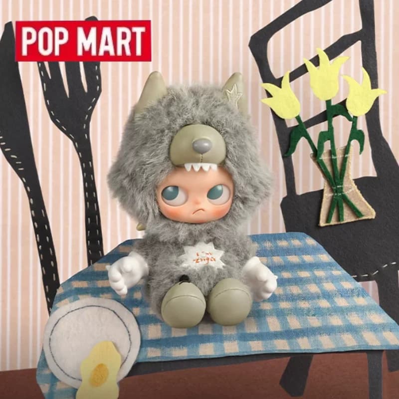 POP MART ZSIGA I'm Zsiga Series Vinyl Plush Pendant Blind Box Guess Bag Mystery Box Toys Doll Anime Figure Ornaments Collection