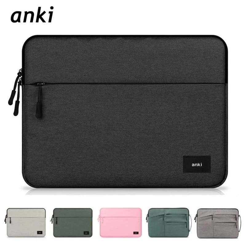 Borsa per laptop di marca Anki 11,12,13,3,14,15,6,16 pollici, custodia impermeabile per MacBook Air Pro M1 2, borsa per notebook per computer