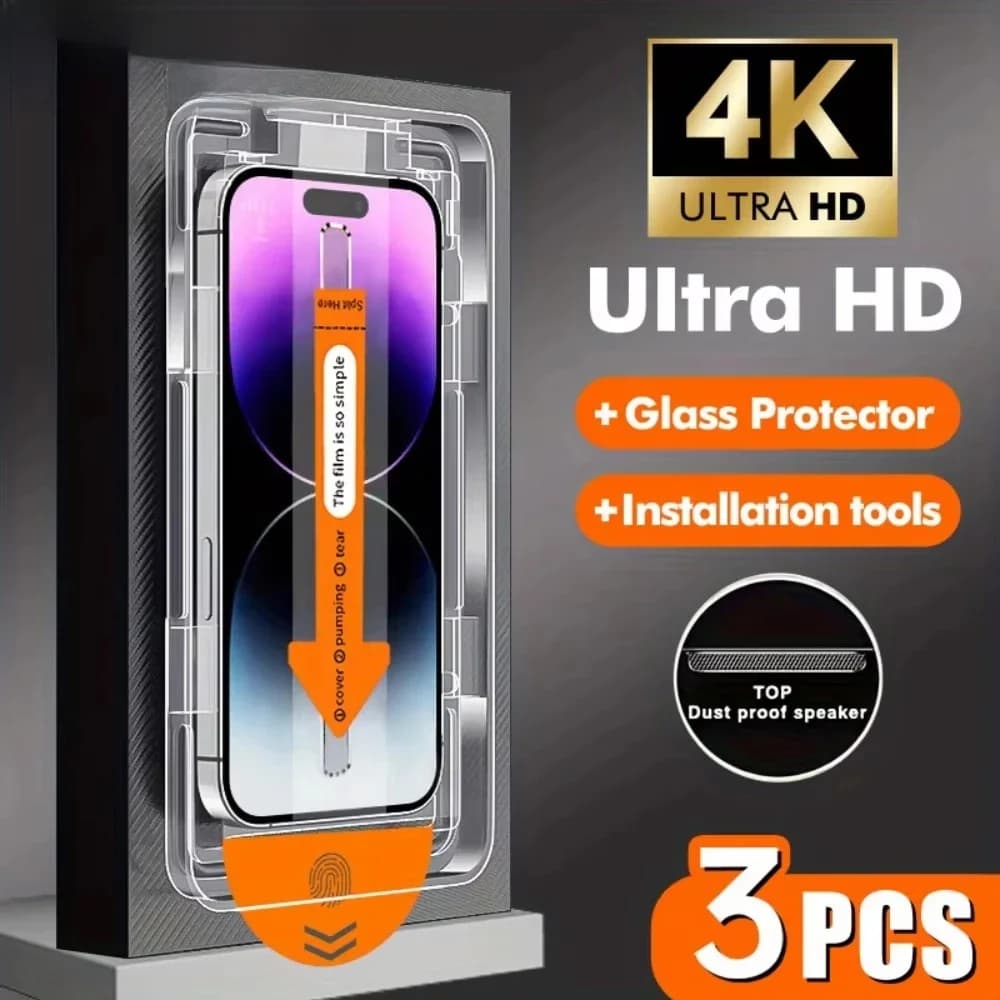 1-3 Pezzi Pellicola Protettiva 8K Antipolvere Facile da Installare per Xiaomi 15T Pro 13T 14T 14 T 11T 12T 11 Lite 5G NE 10T 13 12 in Vetro Temperato