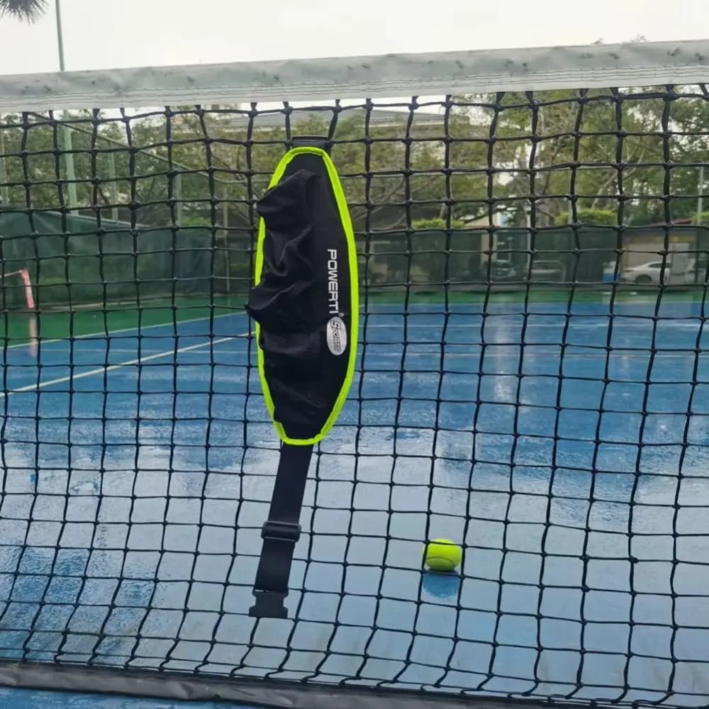 Adjustable Tennis Ball Bag Elastic Pouch Fanny Pack Tennis Balls Holder Zippered Pocket Pickleball Waist Bag Tennis