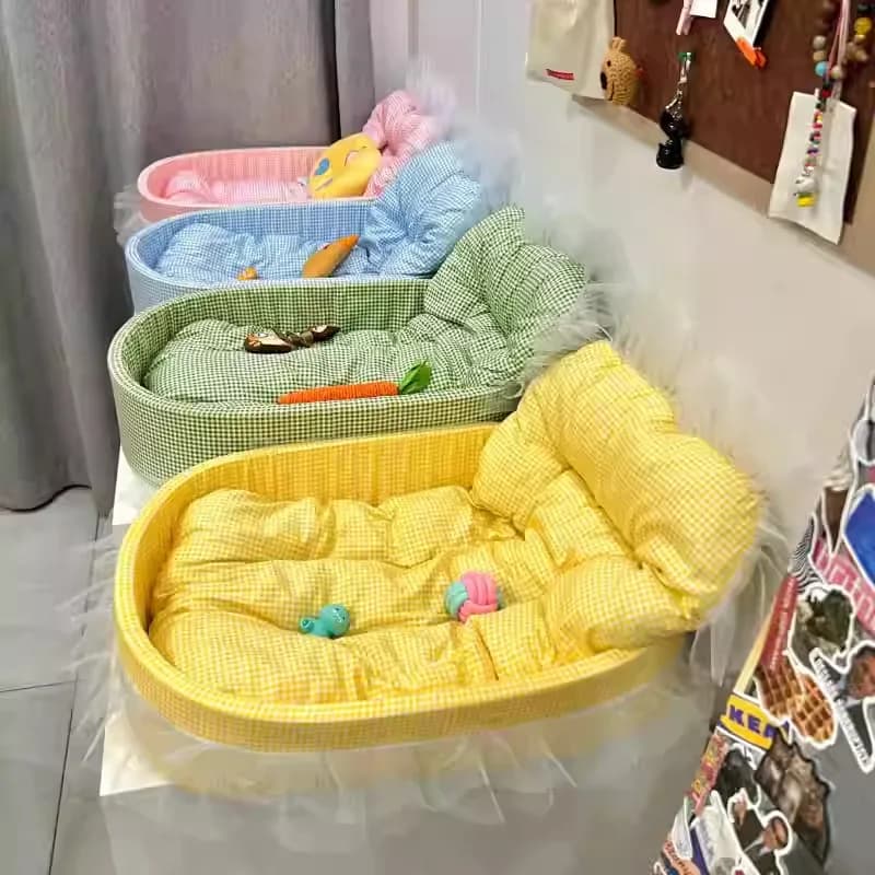 Macaron letto per cani cuccia per animali domestici cuccia quattro stagioni universale invernale dopamina nido per gatti nido per dormire profondo forniture per animali domestici spot