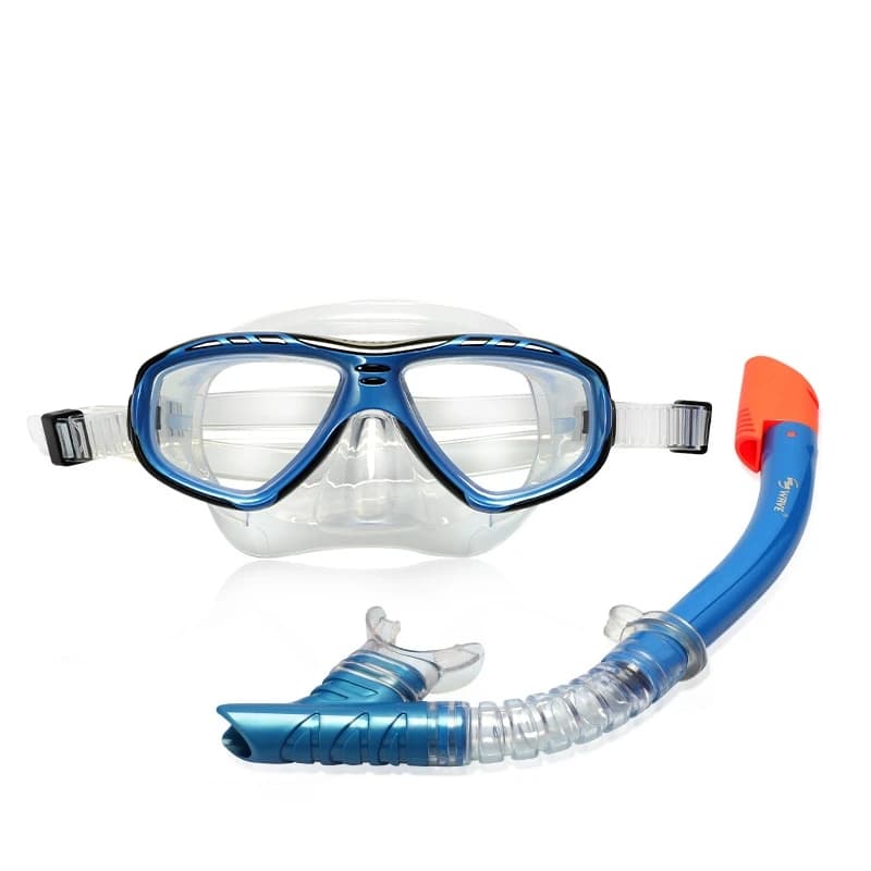 Snorkeling Swimwear for Snorkeling Snorkeling Pipe Dry Snorkeling Easy Breath Scuba Diving Mask Professional Silicone Glasses Waterproof