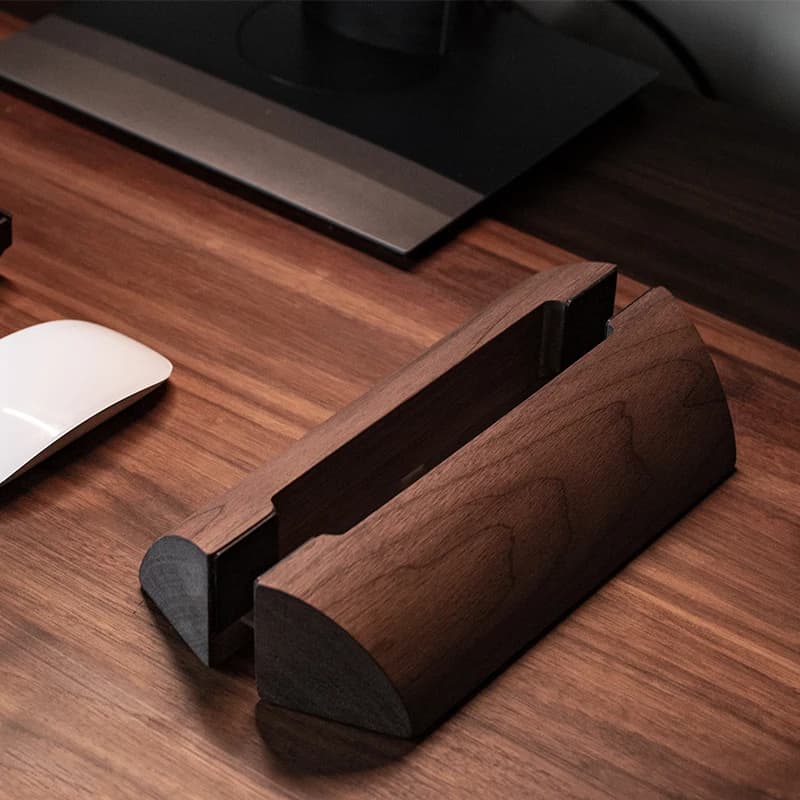 Supporto per laptop verticale Supporto per computer ergonomico regolabile con ventilazione Supporto per notebook portatile Organizzatore da scrivania per ufficio domestico