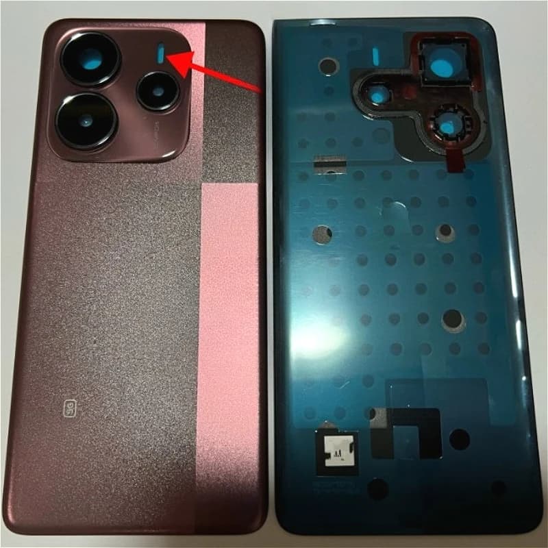 Replacement Rear Battery Door Back Housing Cover with Camera Lens and Adhesive for Xiaomi Redmi Note 14 5G Global Version