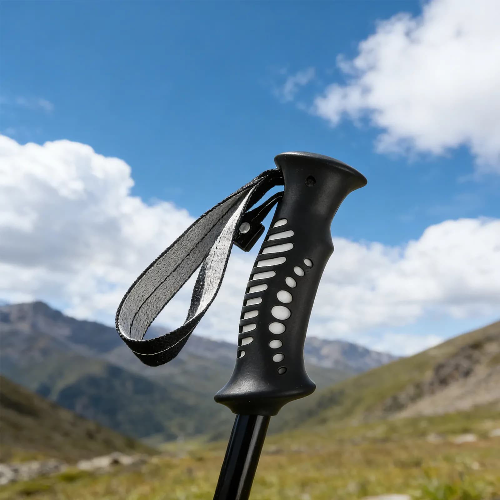 Ergonomic Hiking Stick Handle Replacement 18Mm Trekking Pole Grip Adjustable Wrist Strap Outdoor Mountaineering