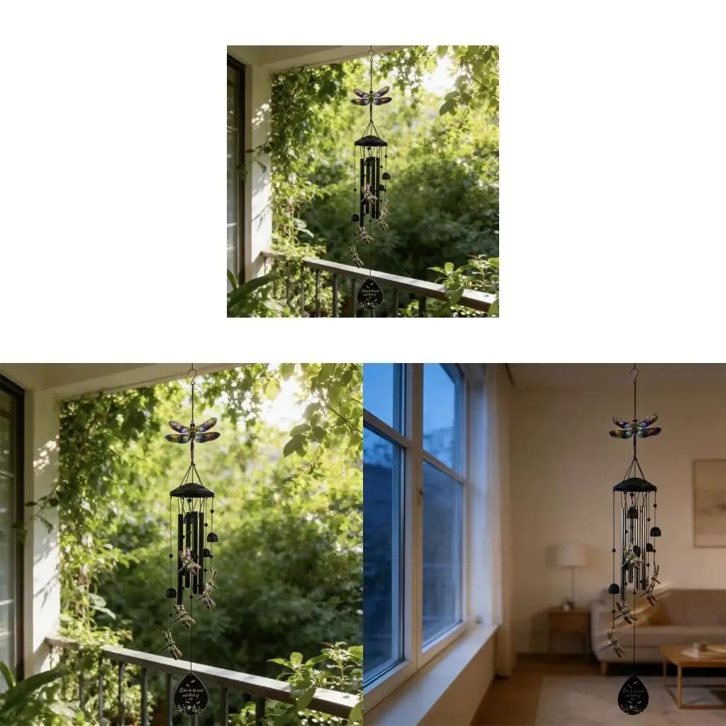 Artistic Butterflies Wind Chimes Weatherproofed Butterflies Wind Chimes