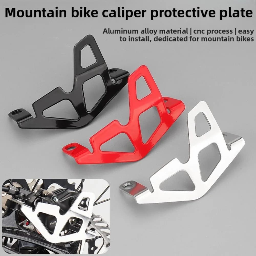 Protezione per Pinza Freno Posteriore MTB Resistente all'Usura, Copertura Protettiva per Pompa Freno Posteriore, Facile da Installare, Accessori per Bicicletta