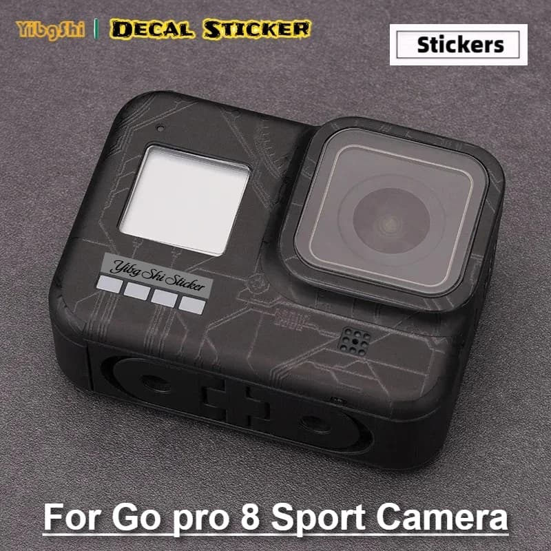 For Go Pro 8 Decal Skin Hero 8 Protector8 hero Camera Skin Gopro8 Action Cam Sticker Wrap Cover for GOPRO 8