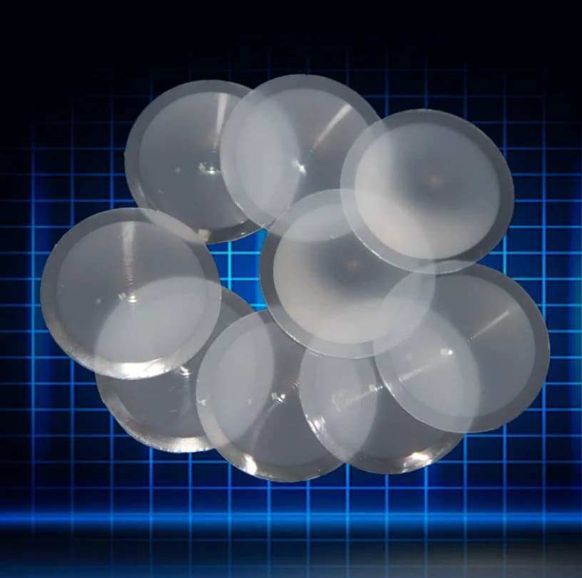 10PCS Di Piccole Dimensioni Rotonde Lente di Fresnel Condensatore Lenti Filettate PIR Sensore A Infrarossi Termometro di Rilevamento Umano Lampada A LED FAI DA TE