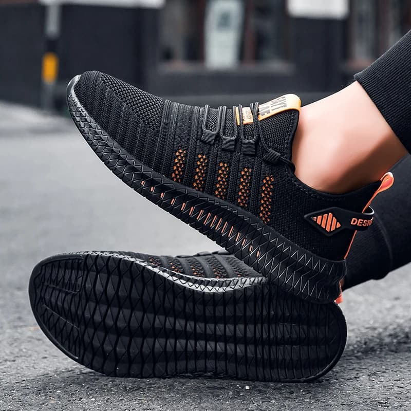 Scarpe estive da uomo Scarpe casual da uomo in mesh con lacci Scarpe da ginnastica da passeggio comode e leggere Tenis Masculino Zapatillas Hombre