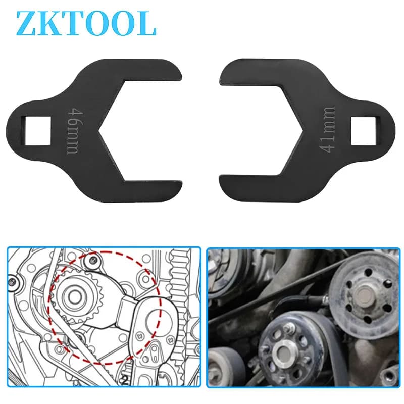 41/46 mm water pump wrench wrench for car toothed belt tensioner Removal key distribution pump wheel adjustment key