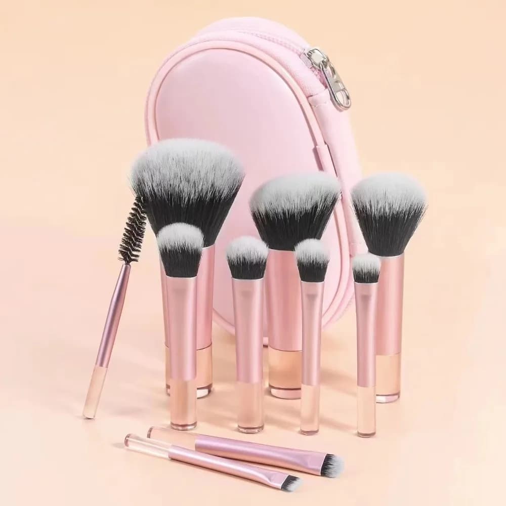 10pcs/set New Professional Makeup Brush Set Soft Bristles Multifunctional Cosmetic Brush Makeup Tool