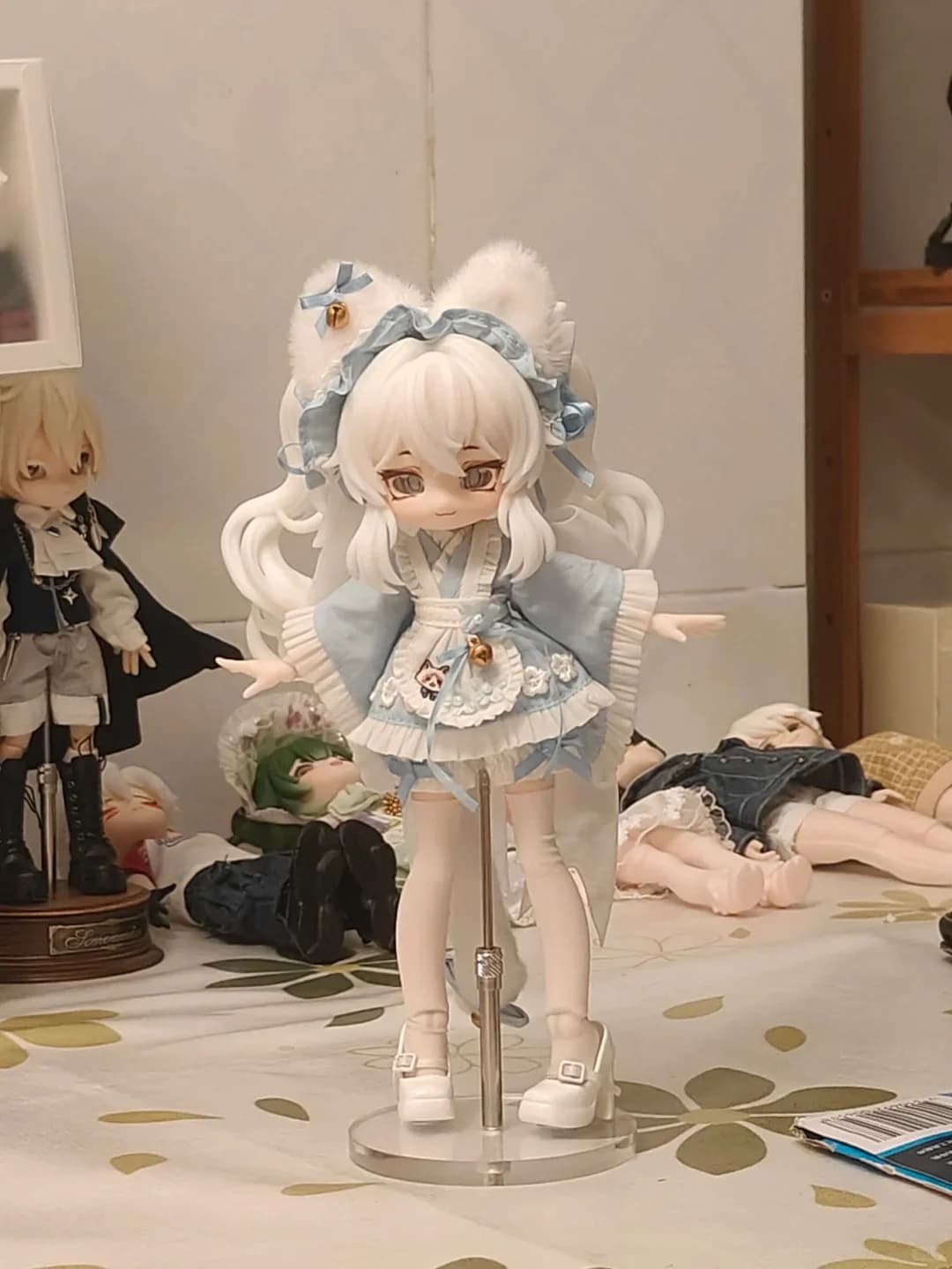 Solo la serie di abbigliamento e dessert Mirtillo Lulu Riva Abbigliamento Ob11 Doll Bjd12 Gonna divisa Abito per bambola fatto a mano Set regalo