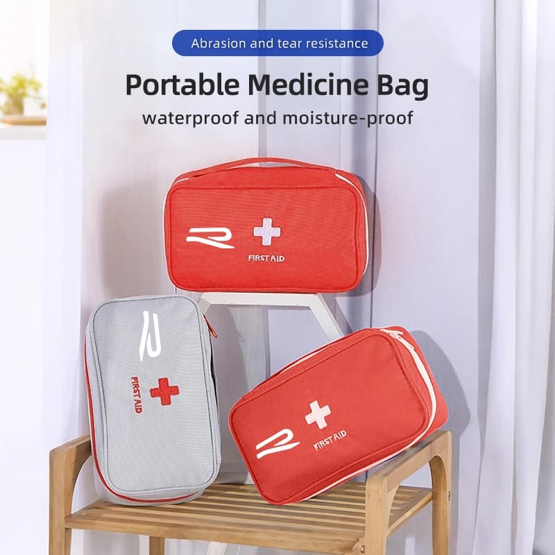 Borsa per medicinali portatile per auto Kit di pronto soccorso Borsa da viaggio per Volkswagen VW Golf Jetta Passat mk4 mk5 mk6 CC Golf 5 7 Tiguan