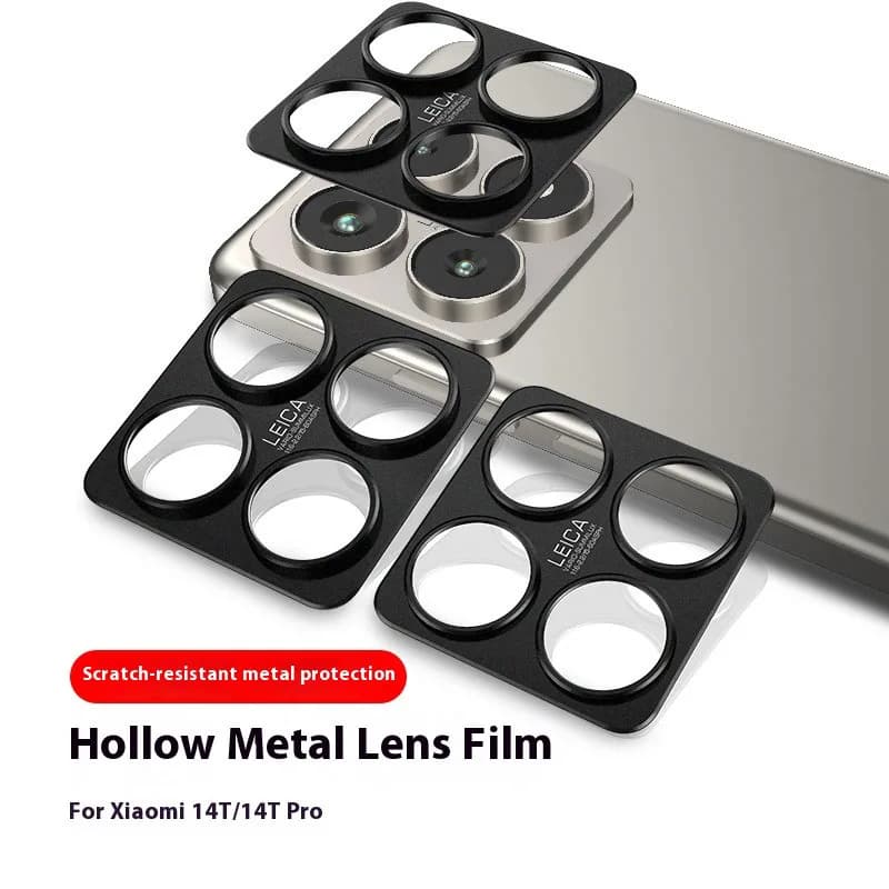 Aluminum Metal Rear Camera Protector for Xiaomi 14T Pro Cover Screen Protector Ring Film for Xiaomi 14T Mi14TPro