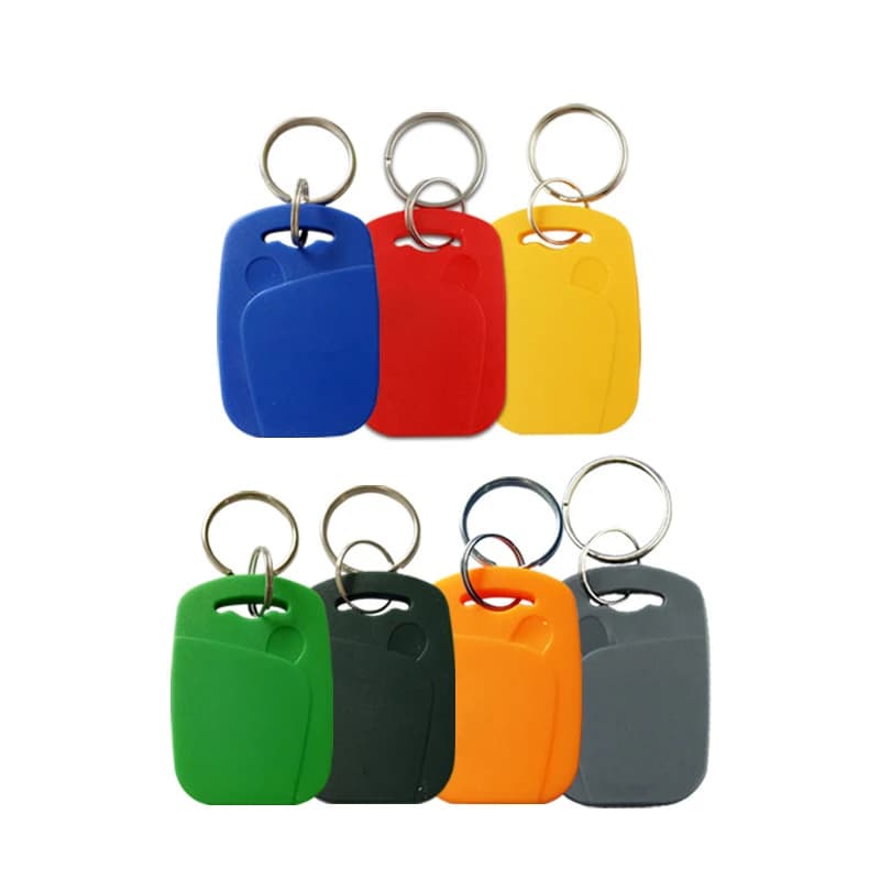 1000 pz/lotto 13.56Mhz RFID Tag Token Portachiavi fudan F08 IC Carte tag NFC per il controllo degli accessi Senza Contatto M1 Card tag di parcheggio