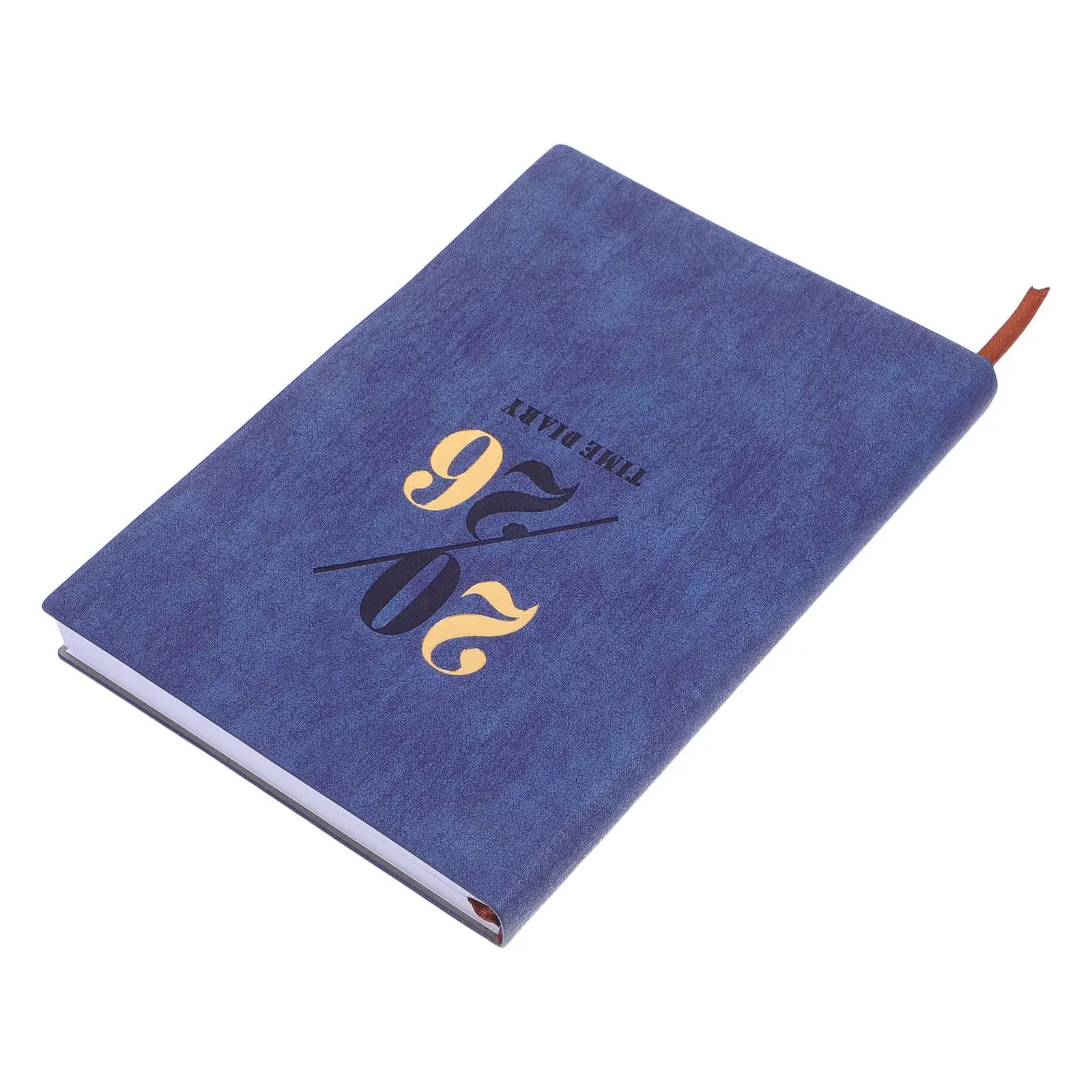 2026 Planner Notebook A5 Elegant PU Hardcover Daily Journal Monthly Tabs Thick White Paper Portable Business Academic Student