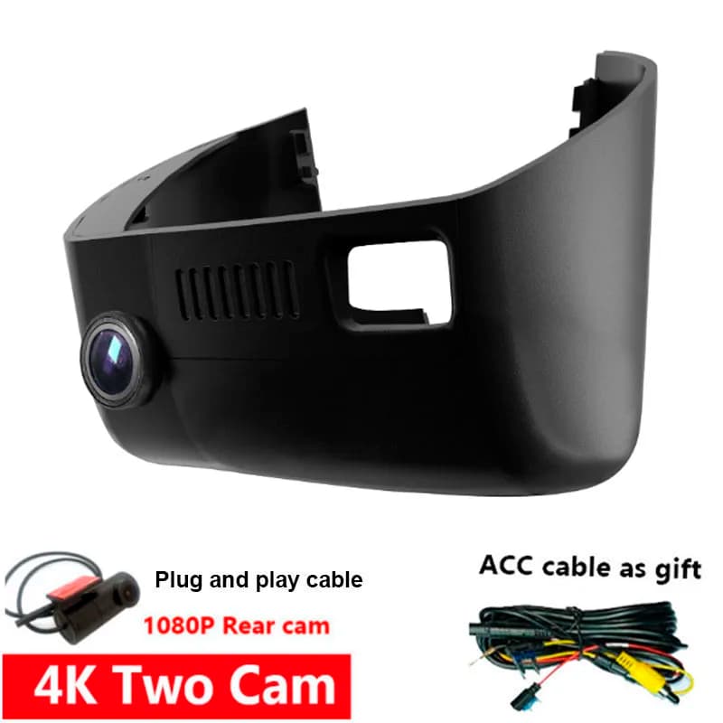 4K HD Night Vision Car DVR FOR Jeep Grand Cherokee WK2 2016 2017 2018 2019 WiFi Dash Cam Customized Video Recorder APP control