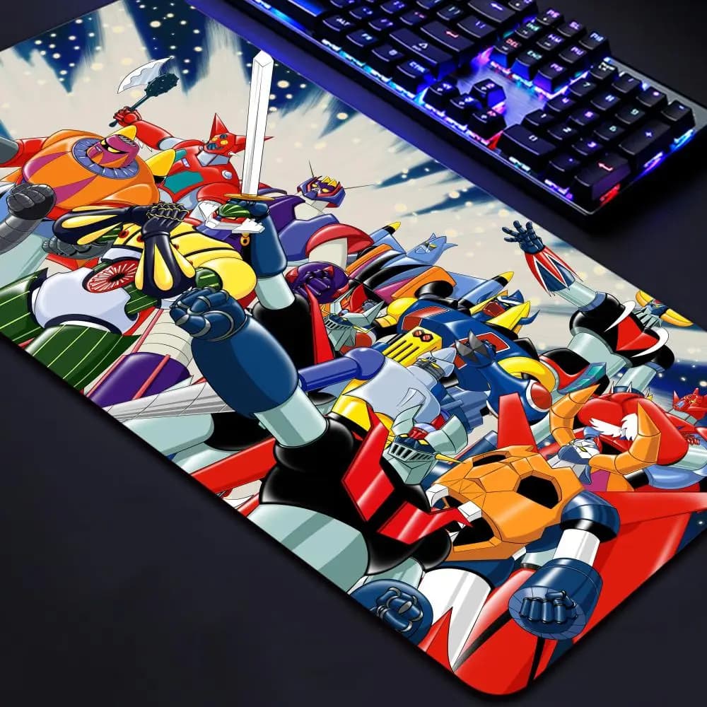 Tappetino per Mouse Gamer New Large Home HD MousePads tappetino per Mouse Mazinger z Laptop Office Carpet Gamer tappetino da tavolo morbido tappetino per Mouse