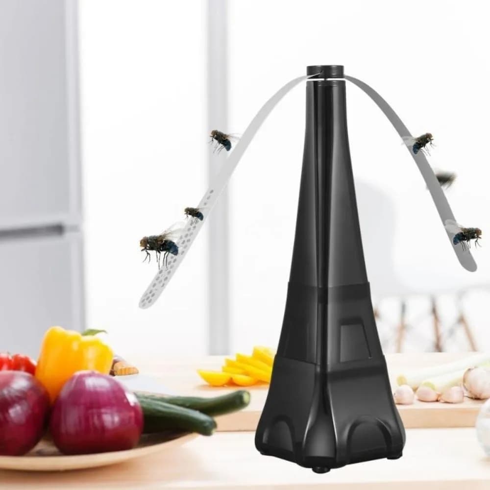 Ventilatore Elettrico Portatile Repellente per Insetti, Silenzioso, a Batteria, con Rotazione a 360° ° Ventilatore Repellente per Insetti Rotante per Ristoranti