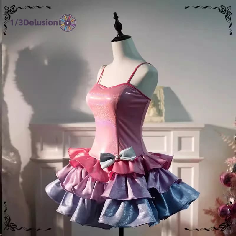 Costume da Principessa 1/3Delusion Store, Abito Lolita per Donna, Vestito per Feste in Maschera, Uniforme per Halloween e Carnevale, Abbigliamento Anime