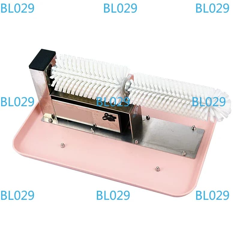 Pulitore Automatico per Suole di Scarpe 110V/220V, Lucidatore per Pelle, Macchina Spazzolante per Scarpe, Potente Lavatrice con Spazzola