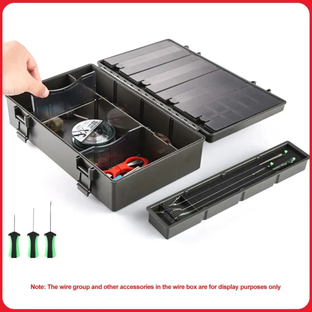 Carp Fishing Box, Carp Beam Box, Hair Rig Box, Fishing Equipment Box, Fishing Equipment Accessories