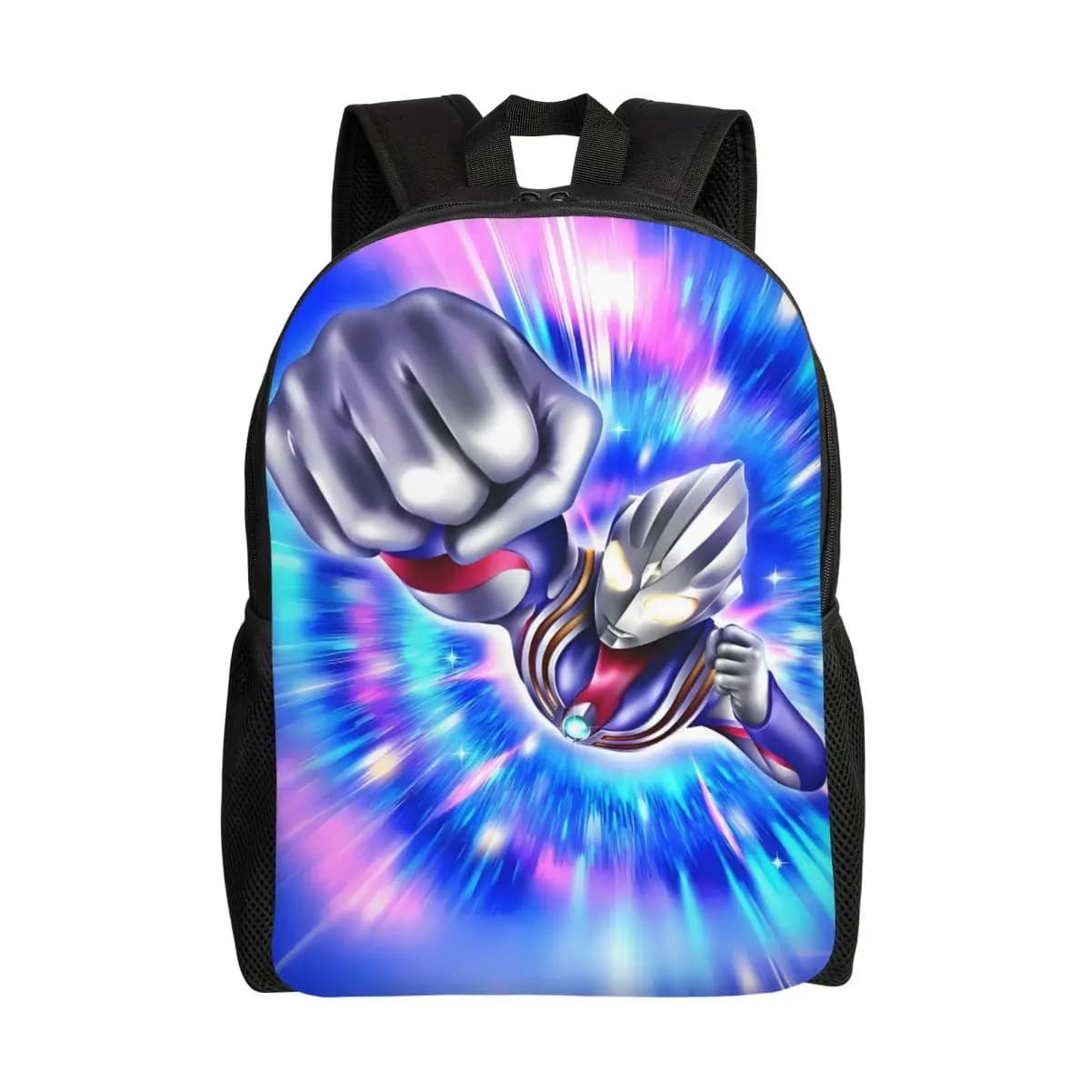 Customized Travel Backpack Ultramanes Anime Woman Man School Laptop Bookbags for University Students