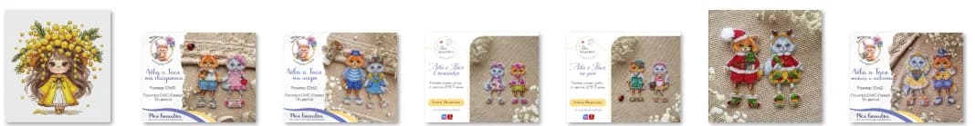 Coppia di gatti 22-21 Kit punto croce Ricamo Set di cucito Fai da te Punto croce Tela Artigianato per cucire