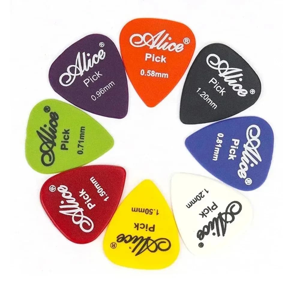 Plettro per chitarra Suono originale Moderatore per basso elettrico Accessori per chitarre Spessore 0,58 - 1,5 mm Strumenti musicali Spedizione gratuita