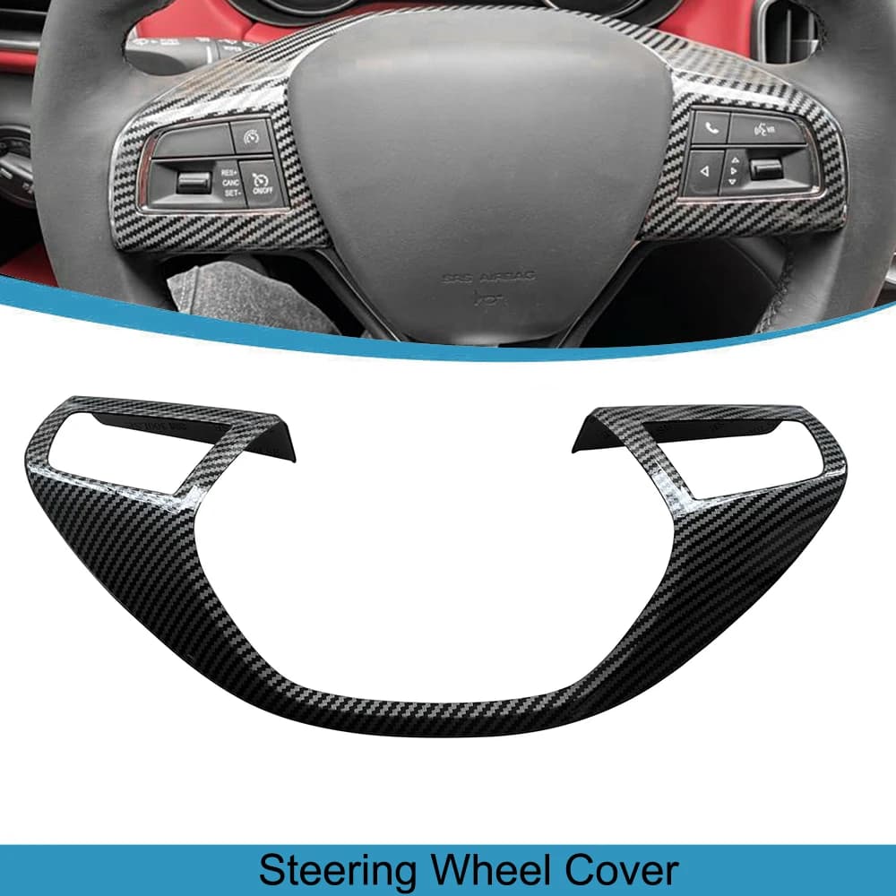 Coprivolante per auto Trim per Maserati Levante Ghibli 2014 2015 2016 2017 2018 2019 2020 2021 2022 2023 accessori interni
