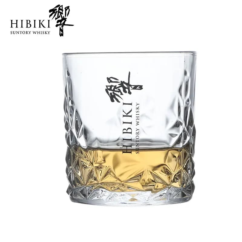 HIBIKI Tazza da whisky su misura/Tratono ghiacciato Bicchiere da vino in cristallo 230ML Estero medievale giapponese