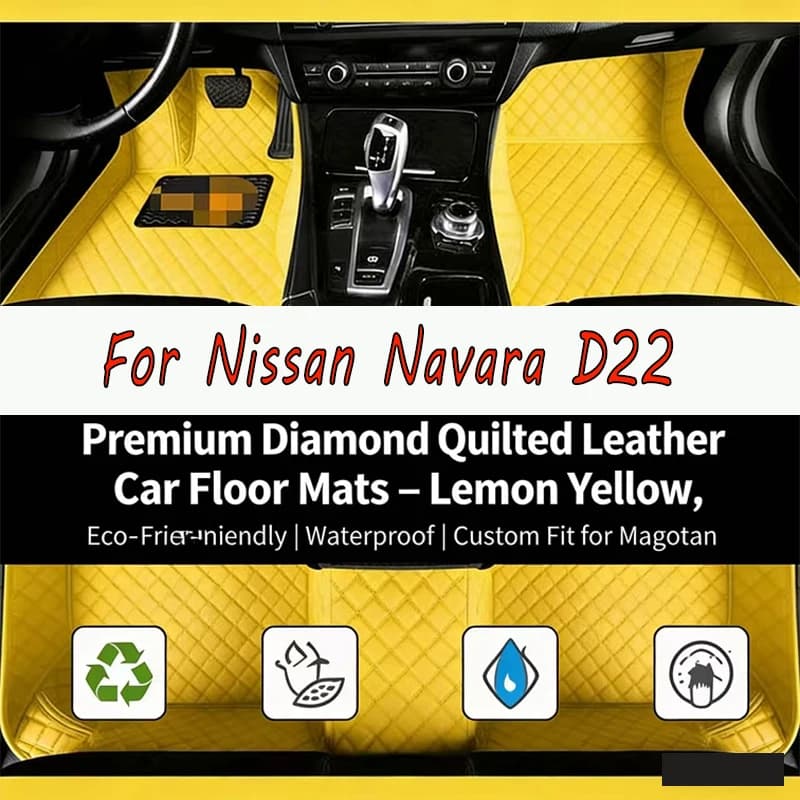 Car Mats for Nissan Navara D22 from 2002 to 2013, Frontier Accessories