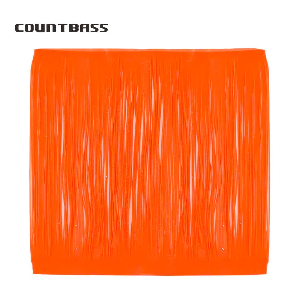 Countbass Fishing bait Silicone skirt layers, silicone skirt material for craft equipment, DIY Spinner, rubber masks, Buzzbait