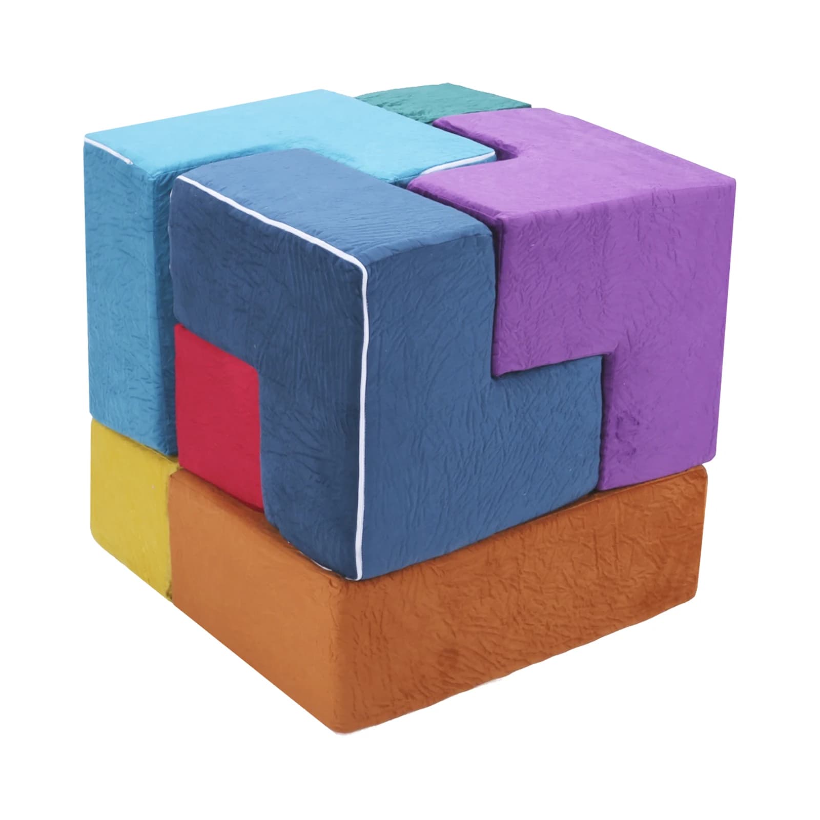 Set of 7 Bearings Convertible to Elastic Foam Resistant to Use for Bedrooms and Kids Games Room