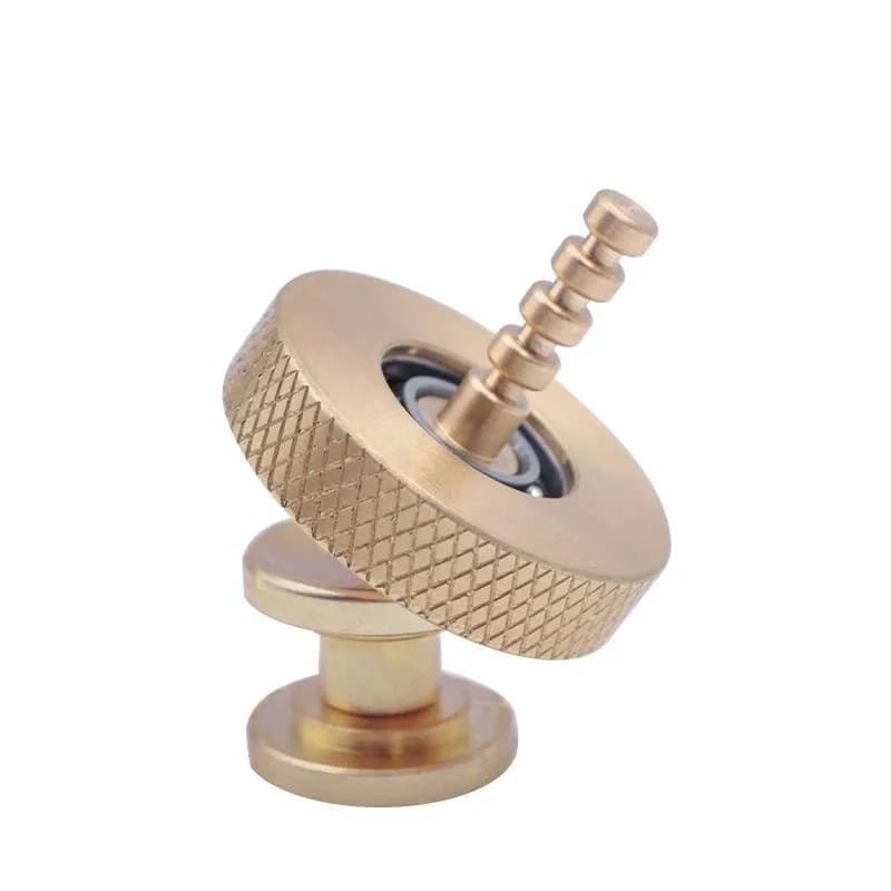 Romanzo Fidget Spinner punta delle dita balletto senza resistenza piccolo cuscinetto in metallo a vortice allevia lo Stress per adulti regalo per bambini