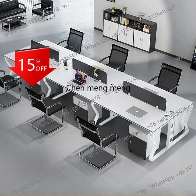D80 Unusual Unique Office Desk European Secretary Gaming Monitor Modern Office Desk Standing Luxury Work Metal Escritorio Furnit