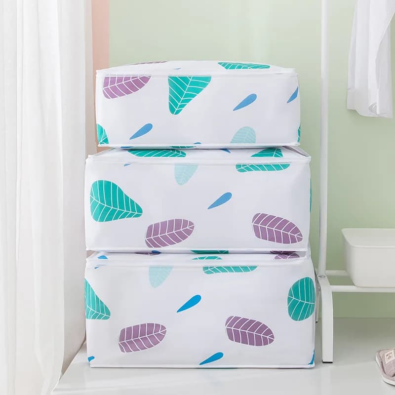 1 pezzo di articoli per la casa borsa portaoggetti armadio organizzatore per cuscino pacchetto di abbigliamento portatile organizzatore custodia per borsa per la biancheria